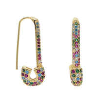 Load image into Gallery viewer, Safety Pin Earrings