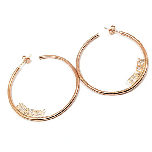 Classic Nameplate Hoops