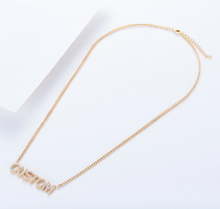 Load image into Gallery viewer, Icey Letter Necklace