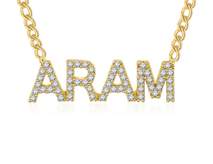 Icey Letter Necklace