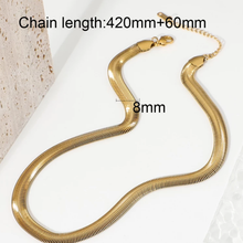 Load image into Gallery viewer, Chunky Herringbone Necklace