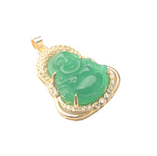 Load image into Gallery viewer, Jade Buddha Pendant