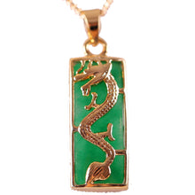 Load image into Gallery viewer, Jade Dragon Pendant