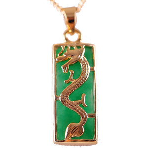 Jade Dragon Pendant